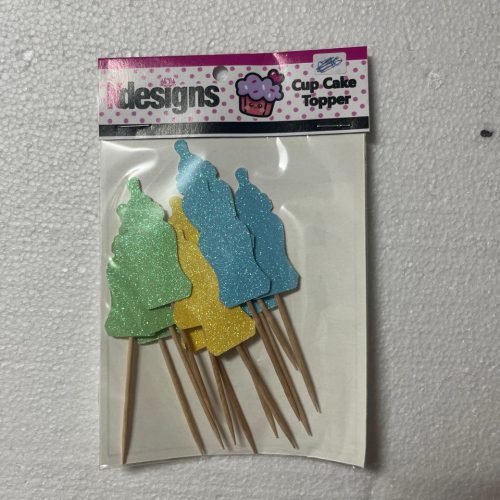 Baby Bottle Cupcake Topper Baby Bottles Cupcake Topper