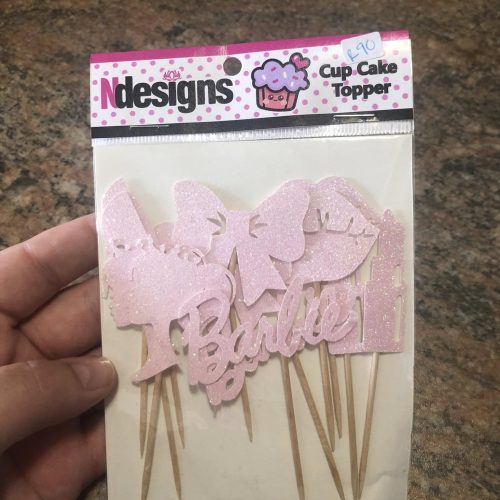 Barbie Cupcake Topper Barbie Cupcake Topper